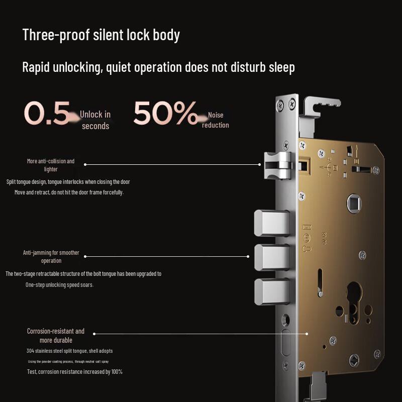 TCL K9G Pro 3D Face Recognition Smart Door Lock