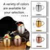 Moscow Pony Cup, Hammer Patterned Cup with 304 Stainless Steel Inner Liner, Suitable for Cold Drinks, Beer, Cocktails, Bars