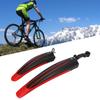 1 Set   Vorderer Hinterer Kotflügel Verdickter Erweiterter Schmutzfänger für Rennrad Mountainbike