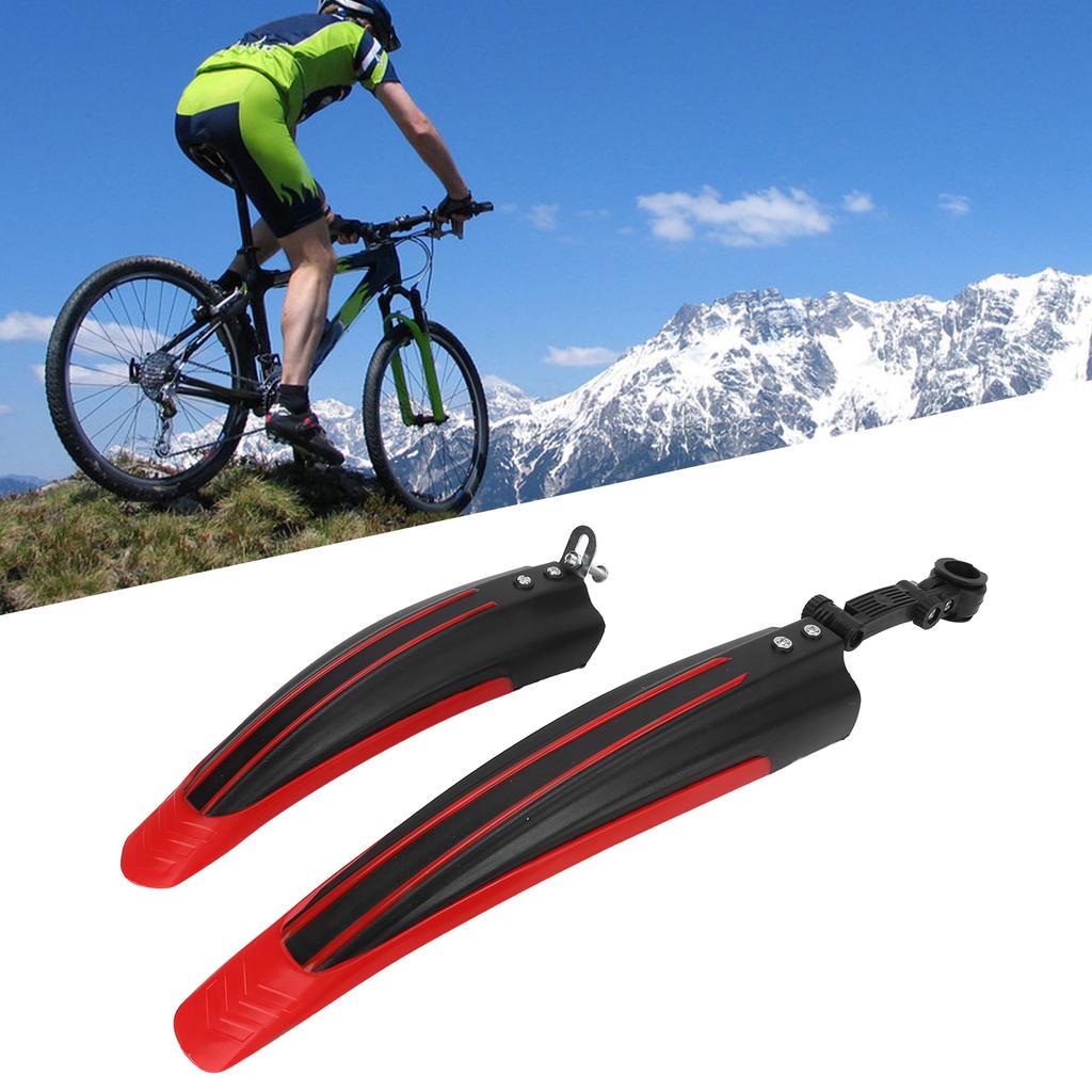 1 Set Vorderer Hinterer Kotflügel Verdickter Erweiterter Schmutzfänger für Rennrad Mountainbike