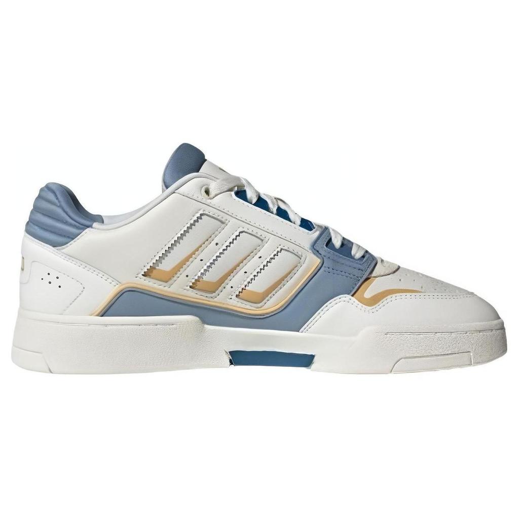 Adidas Originals Drop Step 2.0 Comfortable Simple Non-Slip Durable Low-Top Skate Shoes Unisex Sneakers White Yellow IG4336