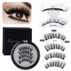Magnetic 3D Eyelashes - Glue-Free, Super Natural, 4 Magnets