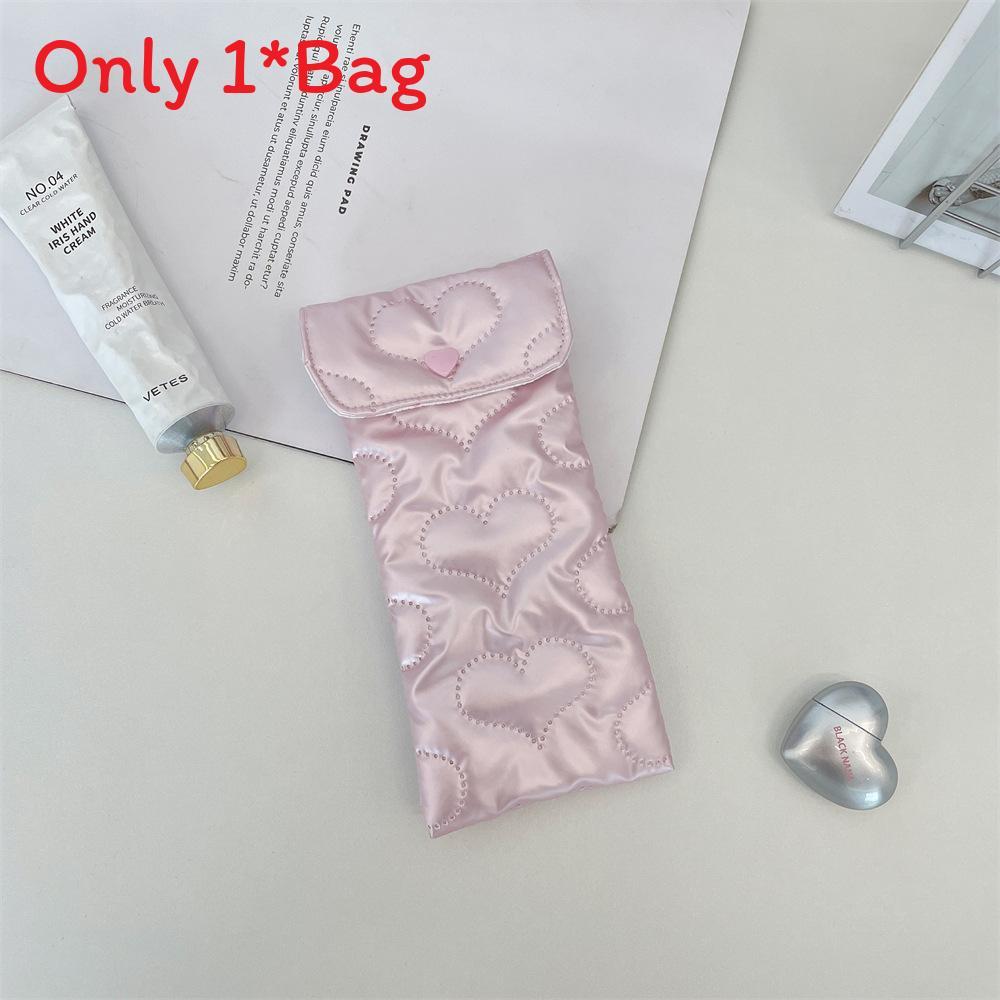 Modern Minimalist Pu Eye Glass Case With Soft Padding For Bedroom Storage