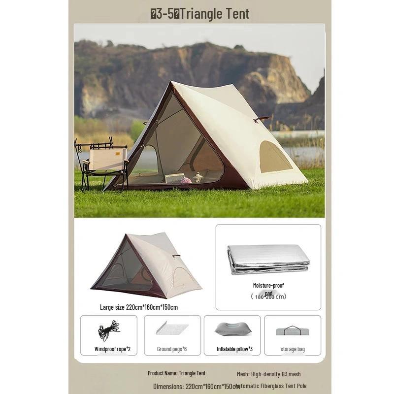 Portable Outdoor Beach  Camping Tent Large (3-5 Person)