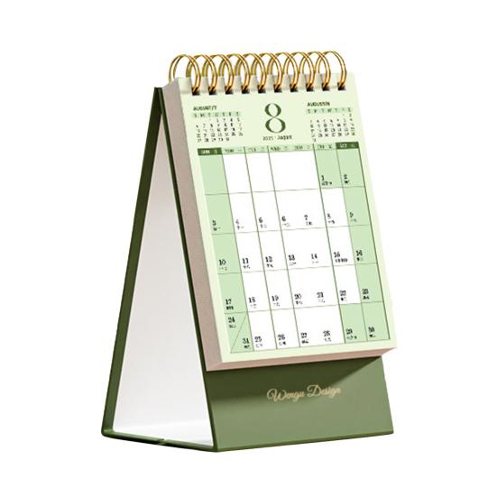 

Мини настольный календарь 2026 Янв.2026 - Дек.2026 12-месячный планировщик Двойной проволочный переплет Стоячий перекидной Маленький настольный календарь для дома и офиса S