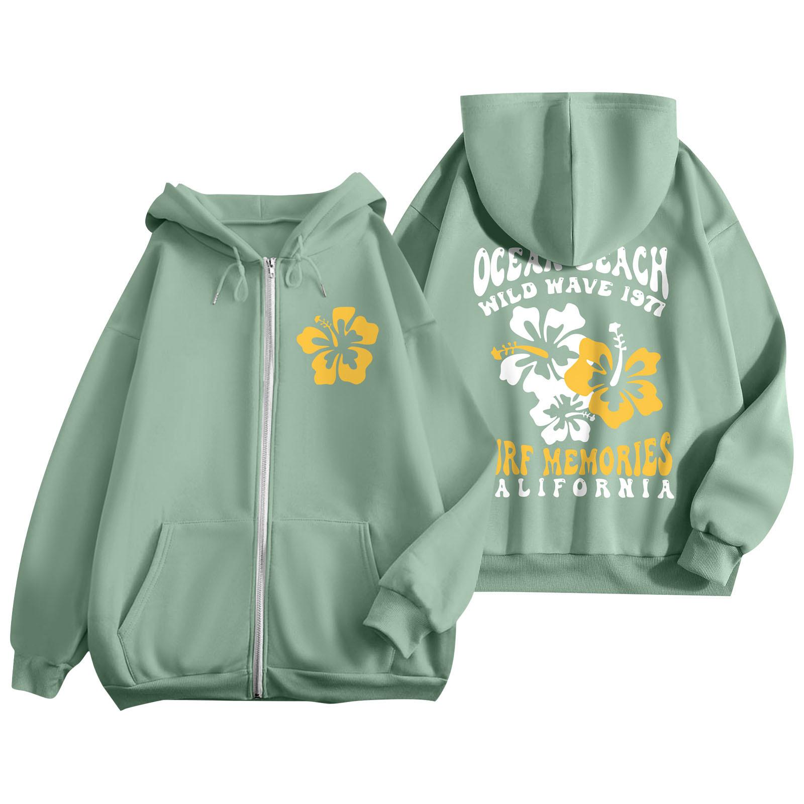 Женские толстовки на молнии для девочек-подростков — фото 4