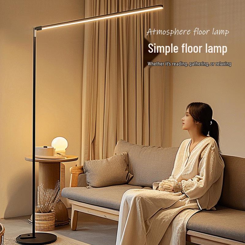 LED Super Bright Floor Lamp for Living Room, Bedroom, and Study - Eye Protection, Ambient Light, T98 Model