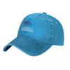 Tokyo Districts (blues) Cowboy Hat Golf Mountaineering Summer Hat Golf Wear Men Women's