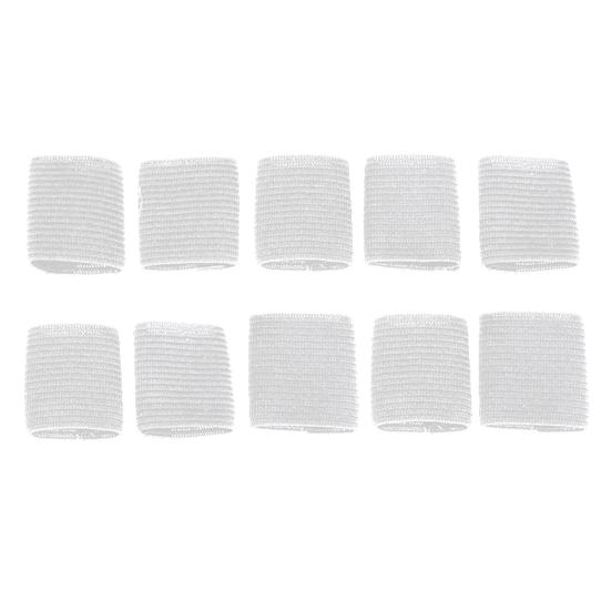 10Pcs Stretchy Finger Protector Sleeve Support Arthritis Sport Aid Straight Wrap