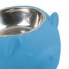 15° Tilted Dog Bowl Slanted Lightweight Cartoon Sturdy Pet Supplies Easy To Food Stainless
