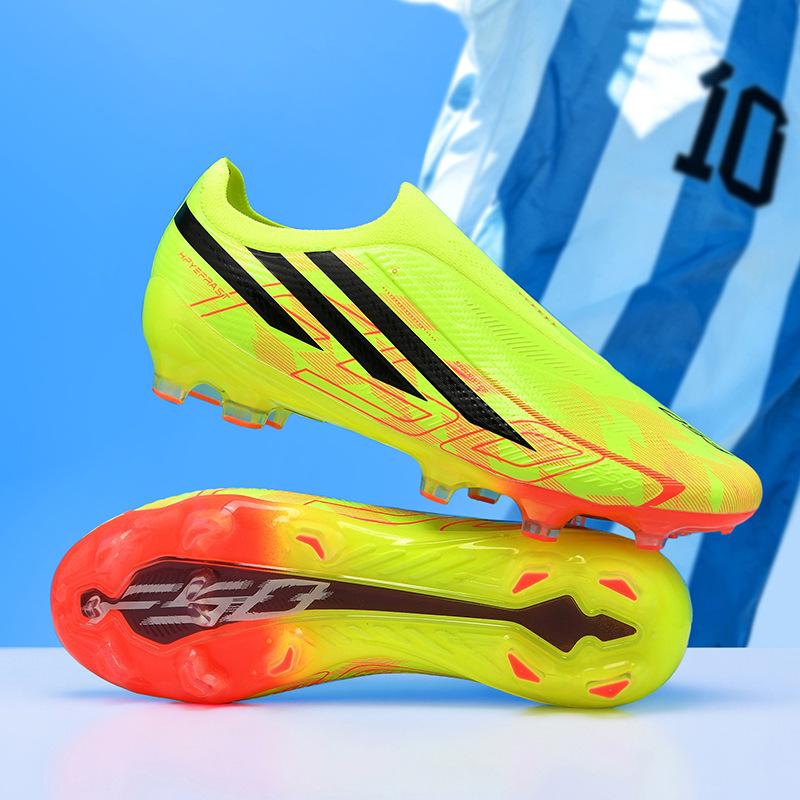 F50 Heren Wereldbeker FG Voetbalschoenen - Lichtgewicht, Ademend, Zonder Veters, voor Kunstgras & Natuurlijk Gras