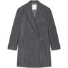 JNBY 2025 Winter Loose-Fit Wool Lapel Coat
