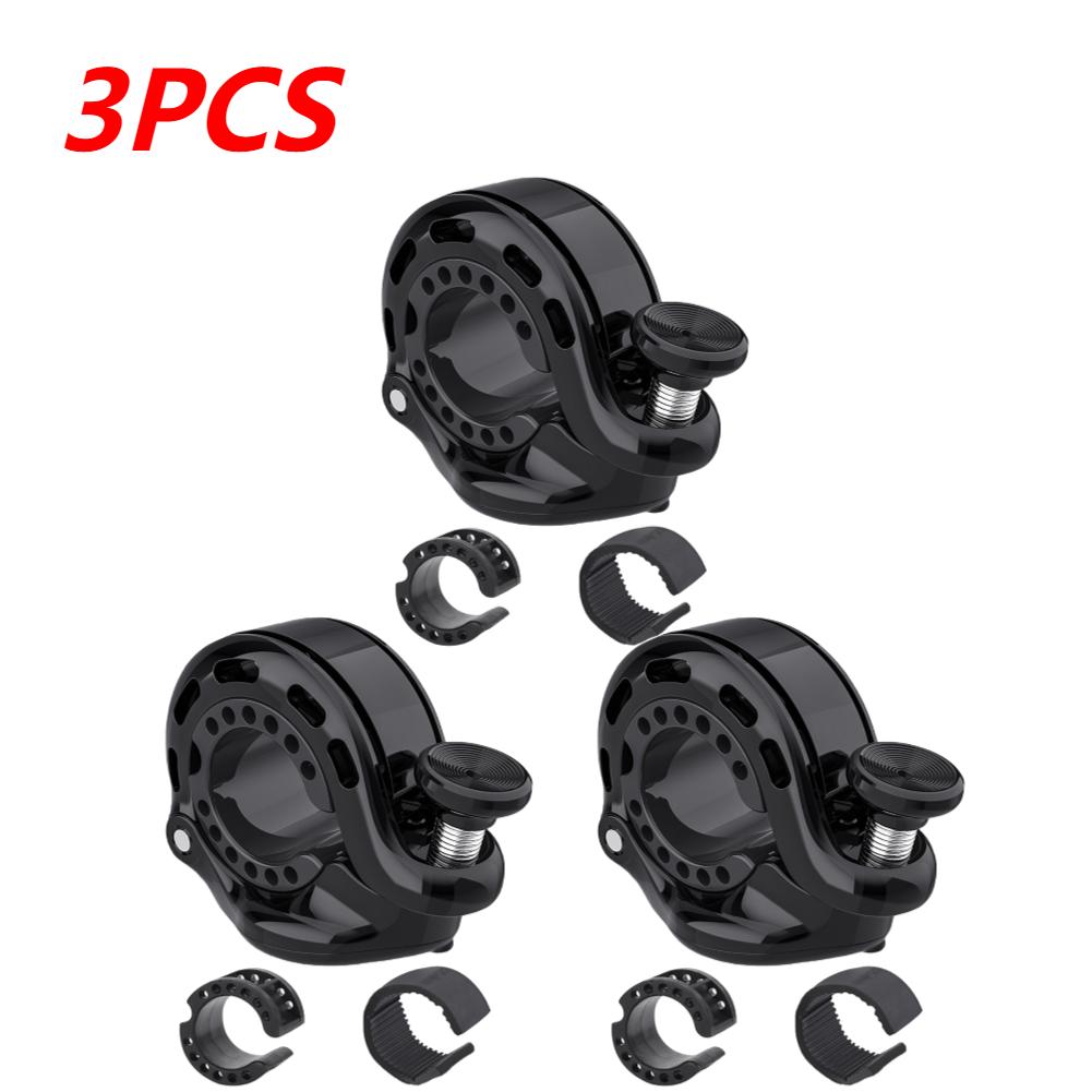 1-5PCS Bicycle Bell for AirTag Aluminium Alloy MTB Cycling Horn Anti-Theft Bike Handlebar Bell for Mountain Bike Road Bike