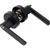 1Set Aluminum Alloy Knob Lock Three-Pole Spherical Keyed Locks Durable Door Handle Lock