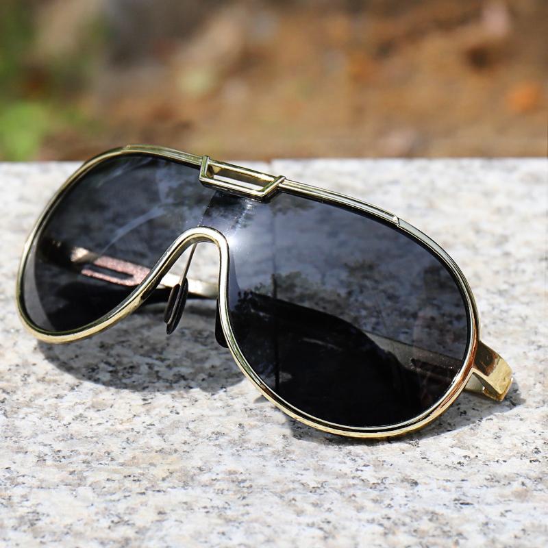 2026 New Retro Oval Metal Frame Sunglasses Trendy Street Style Shades Unisex Outdoor Travel Fishing UV Protection Eyewear