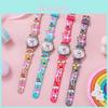 Cartoon Childrens Waterproof Quartz Watch With Pvc Band For Kids Play And School Use