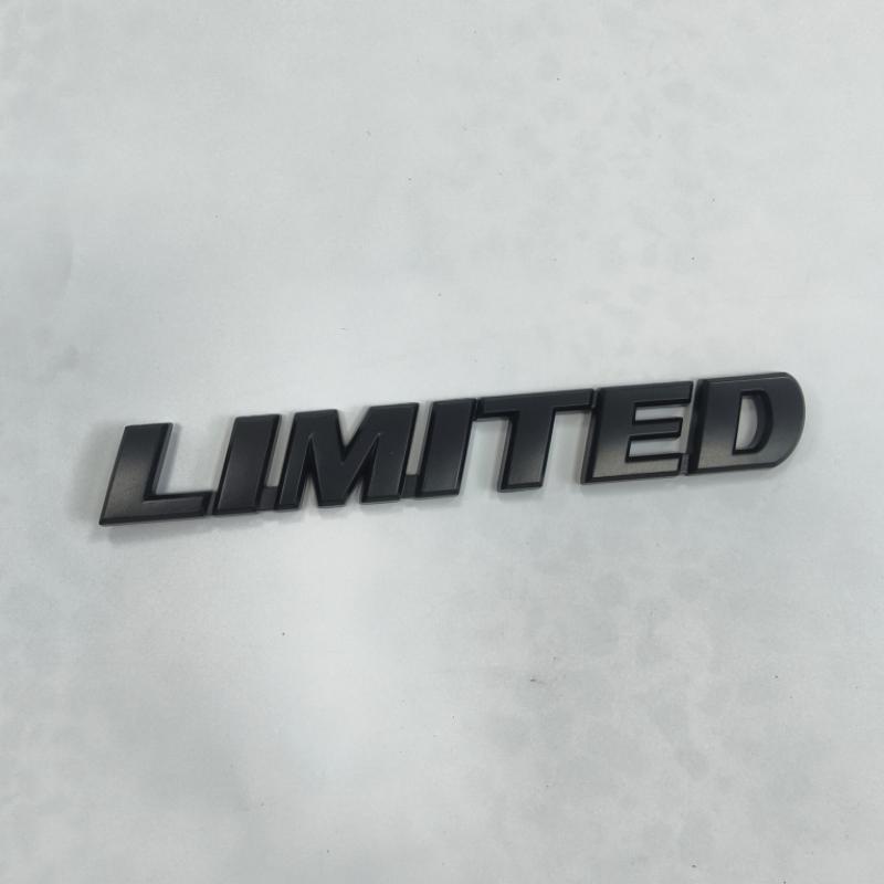 1pc Universal Car LIMITED Edition Emblem Car Body Decoration Sticker 3D Car Trunk Badge Sticker ABS Auto Exterior Accessories