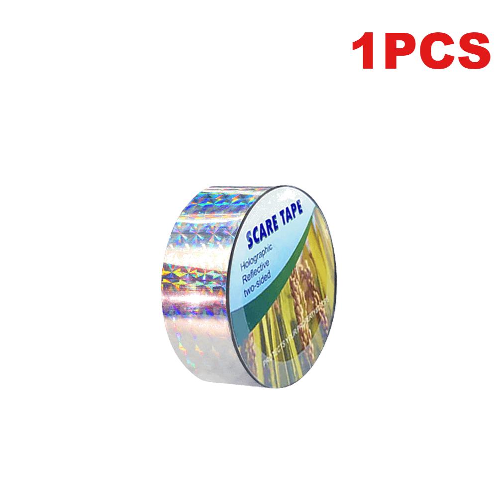 

3/2/1 шт. Світловідбивна двостороння стрічка для відлякування птахів 50 м Ферми Сад Фруктовий сад Відлякувач птахів Стрічка Відлякувач птахів Для сільськогосподарських угідь