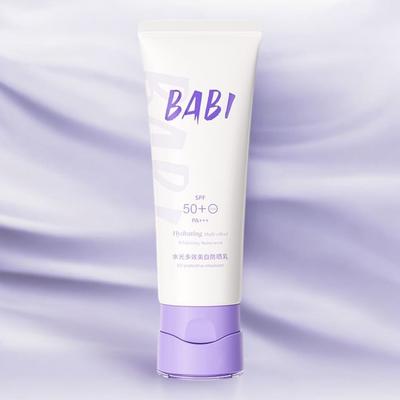 BABI - Crema Solare Idratante Multi-effetto Schiarente SPF50+ PA+++ - 2 Misure