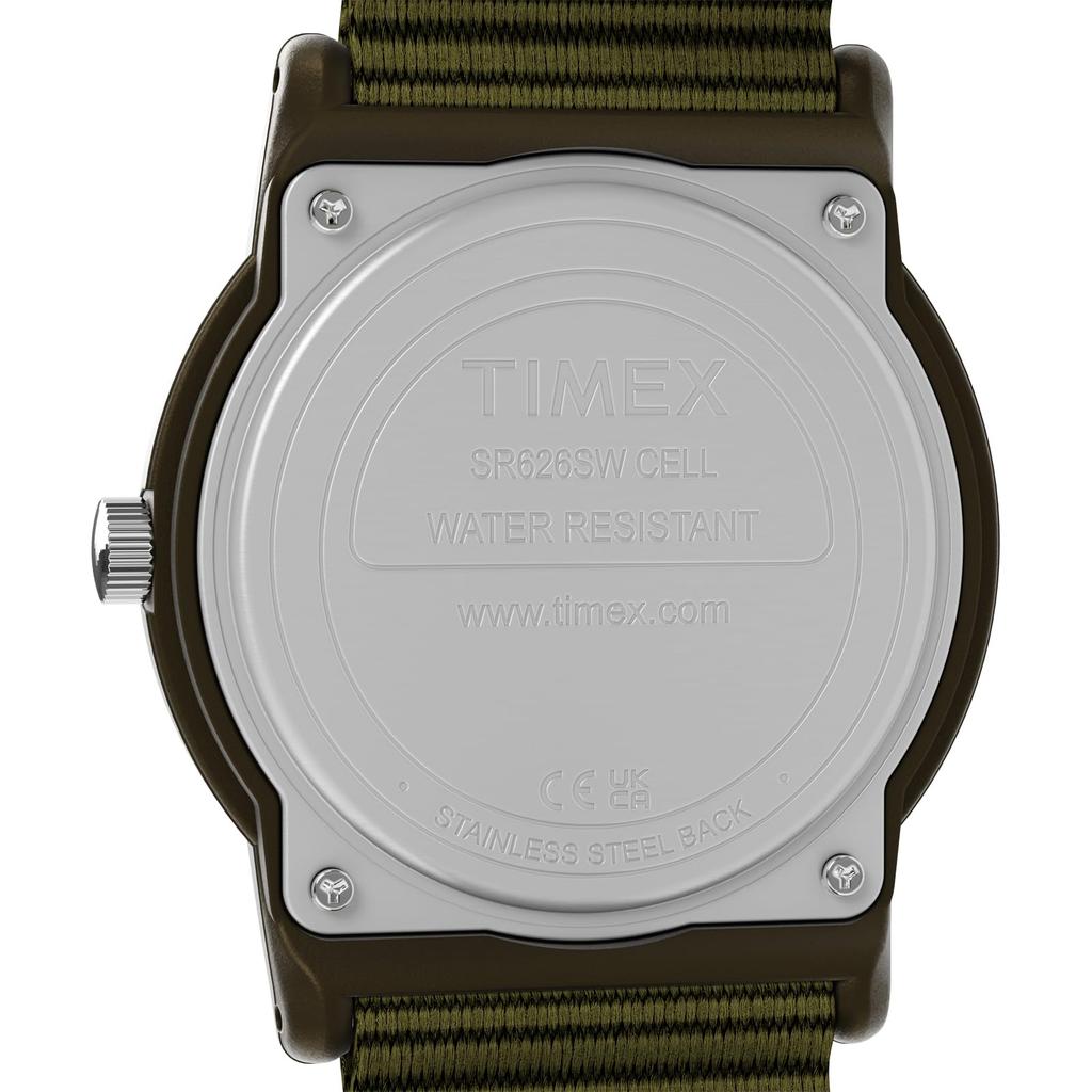 [TIMEX] Camper Watch Quartz 3 ATM Water Resistant Plastic Black Dial T41711 Men's [Authentic]