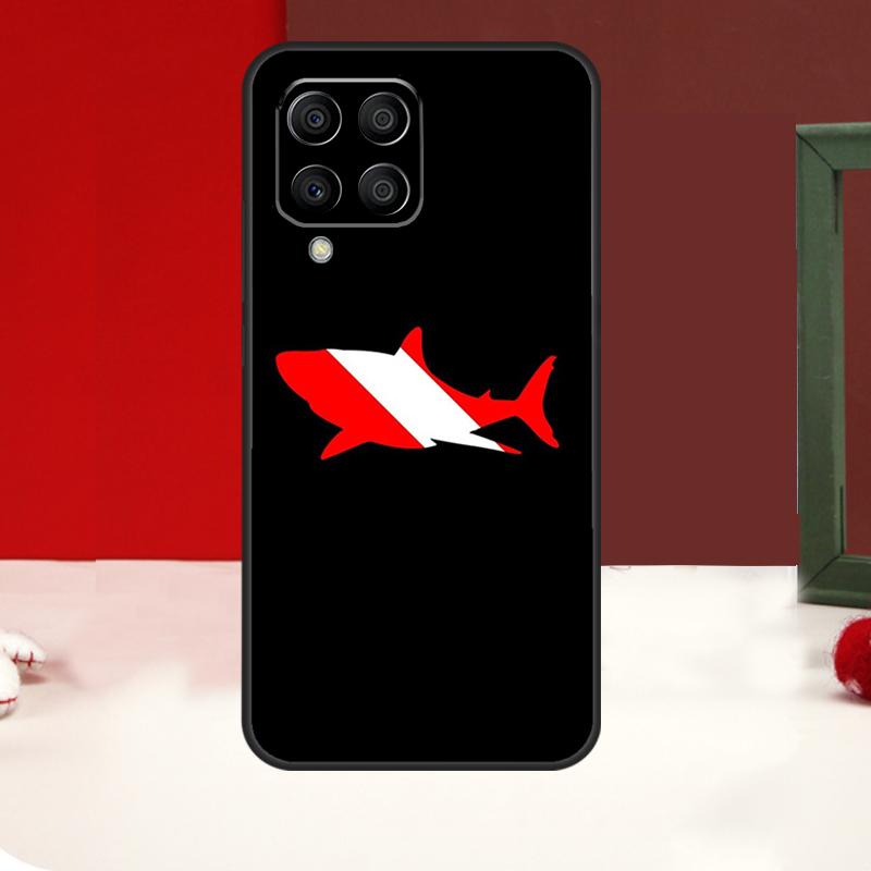 

Diver Down Diving Flag Case For Samsung Galaxy M14 M34 M54 M13 M53 M56 M52 M32 M16 M11 M21 M31 M35 M12 M15 M36 M55 Samsung M23