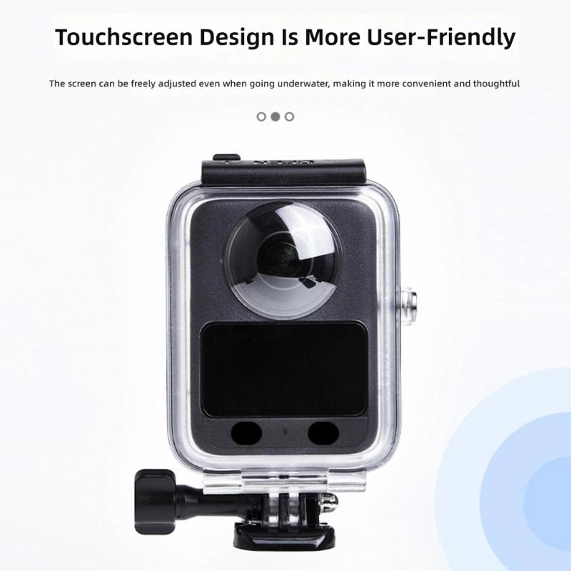 Transparent Case For 360 Waterproof Case Diving 45m Protective Panoramic Sports Camera Antifall Invisible Protector