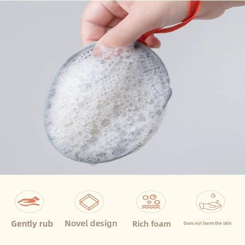 Soap Bag Foaming Net Soap Mesh Bubble Bath Flower Laundry Soap Bag Bath Scrubbing Tool Soap Mesh Pouch