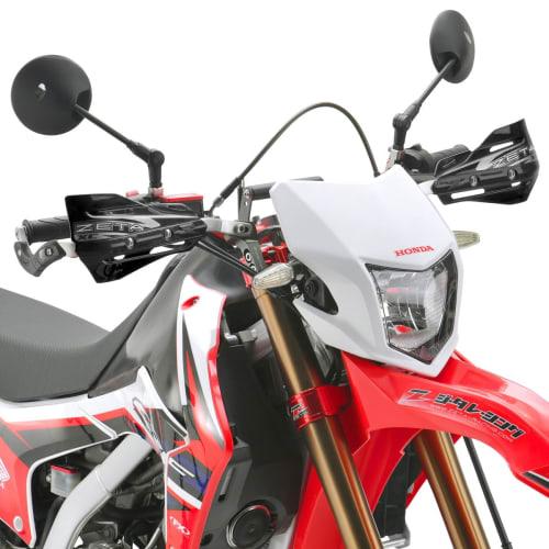 ZETA RACING XC Protector Black Lze připevnit k Armor Handguard Series Mud Stepping Stone Ochrana větve Motocross MX Enduro ED Race Forest Road