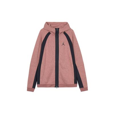 FW22 Dri-Fit Sport Air Contrast Zip-Up Hoodie Long Sleeve Quick-Dry Sweatshirt Men Tops Brown DQ7324-231