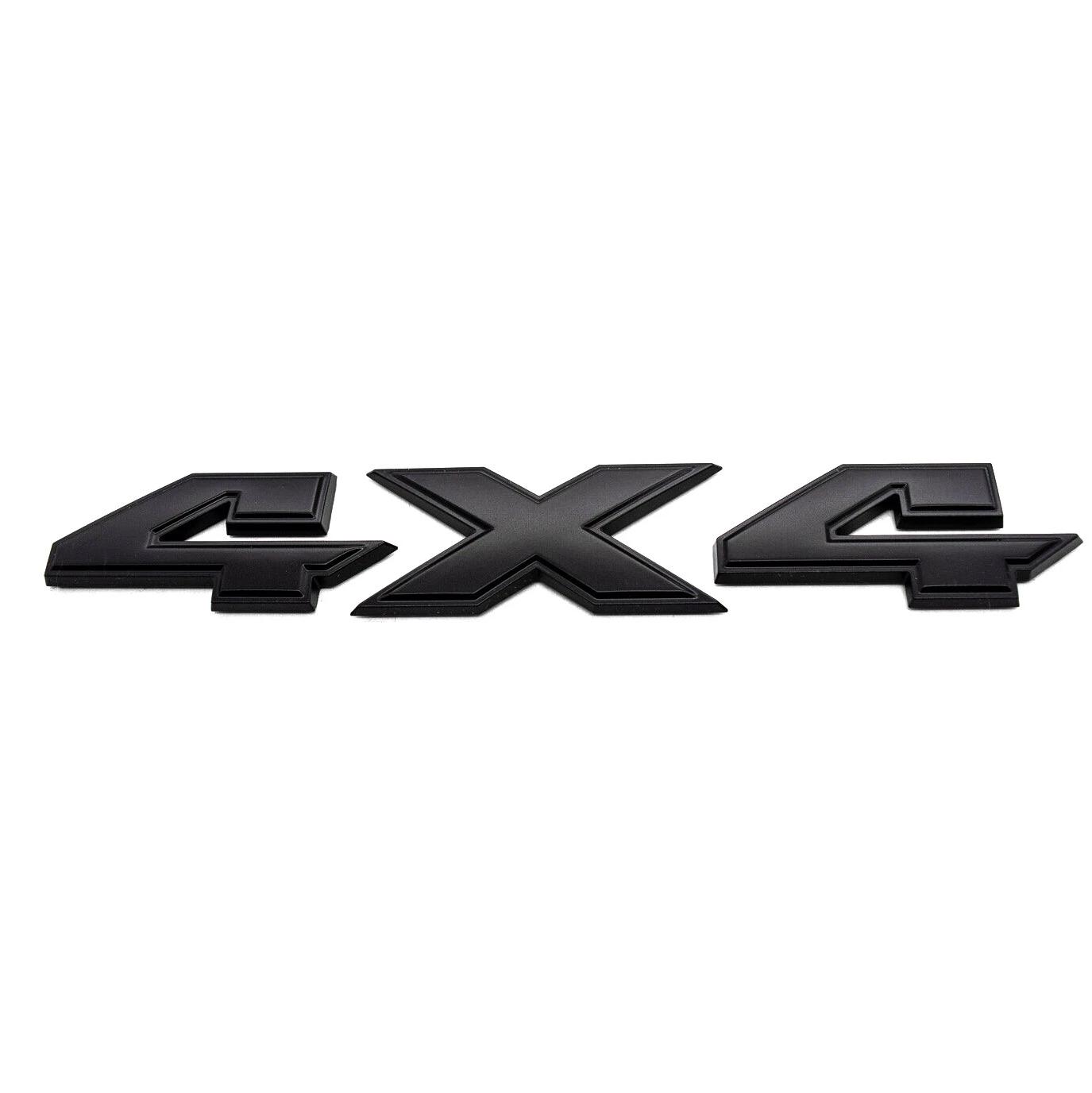 For Ram1500 2500 3500 4X4 3D Rear Tailgate Emblem Badge Nameplate матовый черный