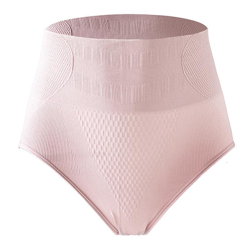 

Nylon High Waist Postpartum Control Panties with Graphene Cotton Crotch - Antibacterial, Hip Lifting, Plus Size Women s Briefs M (80-110 jin)