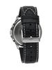Casio - Metal Case, Leather Strap, Three-Hand Quartz Watch for Men MTP-1374L-1A