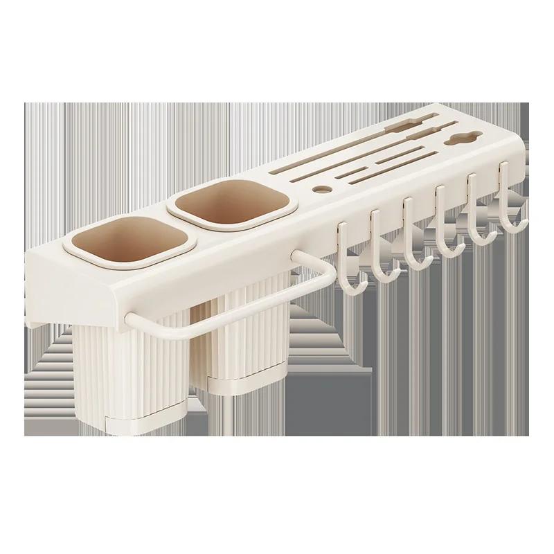Home Goods from Mainland China No-Drill Wall-Mounted Kitchen Knife Rack Chopstick Holder Multi-Functional Storage Shelf Durable