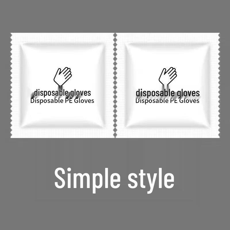 ZISIZ Disposable Food-Grade Paper Gloves
