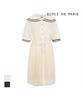 ECOLEDEPARIS Sailor Collar Pleated Dress_Rb36Wocm34Z