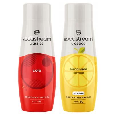 Set di 2 concentrati SodaStream, gusto Cola+Limone