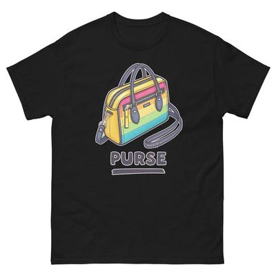 Purse Popular Illustration Object T Shirt