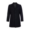J.Lindeberg Men's Wool Blend Mid-Length Coat