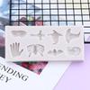 Christmas Creative Bat Spider Owl Cake Mold Theme Party Silicone Mold Baking Accessories Home Furnishings New Wholesale