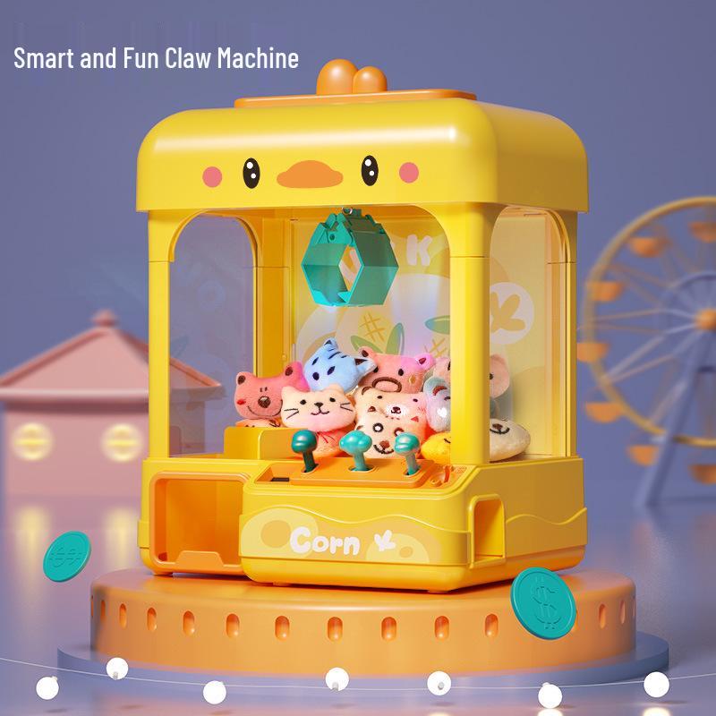 Cartoon Claw Machine Toy: Cute Companionship and Fun Game for Kids