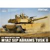 MENG Meng Model 1/72 US Main Battle Tank M1A2 SEP Abrams TUSK2 Plastic Model M72-003