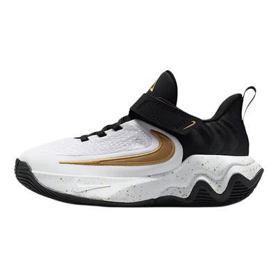 Giannis Immortality 4 PS Schwarz Weiß Metallic Gold Kinder Sneaker IH7665-003