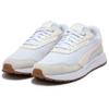 Puma Runtamed Series Plus Rich Layered Comfortable Low-Top Lifestyle Sneakers Unisex Sneakers White 391250-06