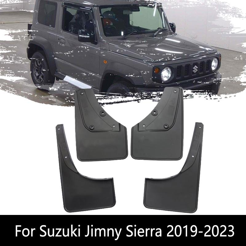 

4 шт. крыло для Suzuki Jimny Sierra JB64W JB74W ~ 2023, переднее и заднее крыло, защита колес, брызговики, брызговики no logo