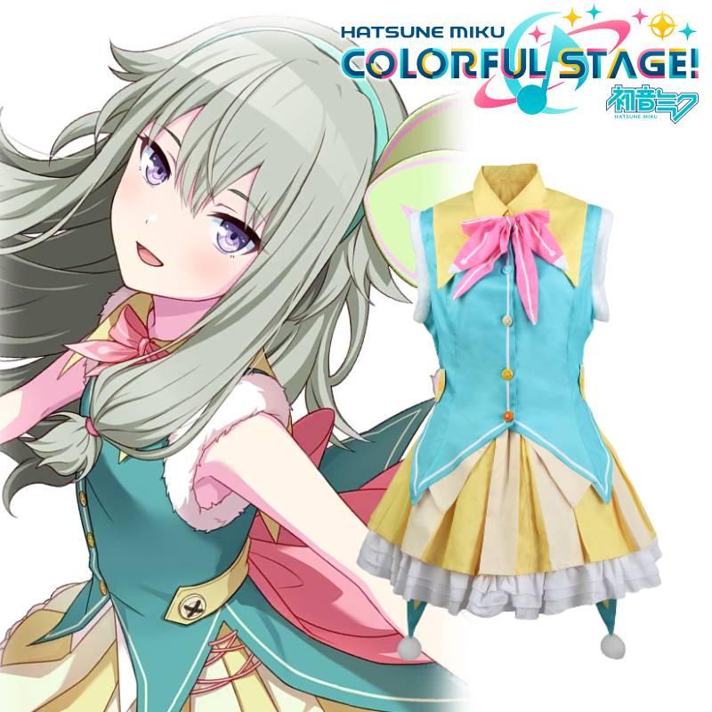 Sekai Colorful Project Stage Kusanagi Nene Cosplay Wig Miku Performance Costume
