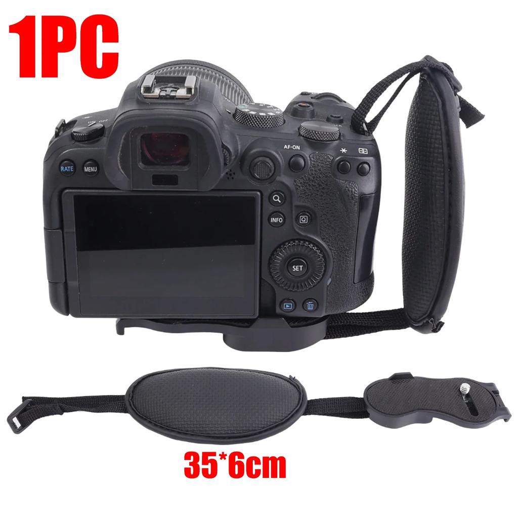1/2 Stück SLR-Kamera-Handgelenkband Anti-Sturz Leder-Handgriff für Canon Nikon Sony Pentax Digitalkameras Riemen Aufhängeschnur Clip