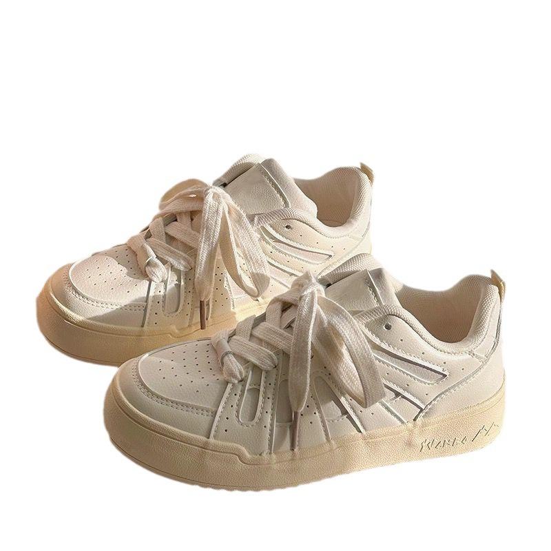 Board-Schuhe Frühling und Herbst neue Plateau Nischen Brot-Schuhe Freizeit-Sportschuhe