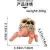 Halloween Skeleton Hand Conch Resin Decor Spooky Garden Prop Haunted House Party