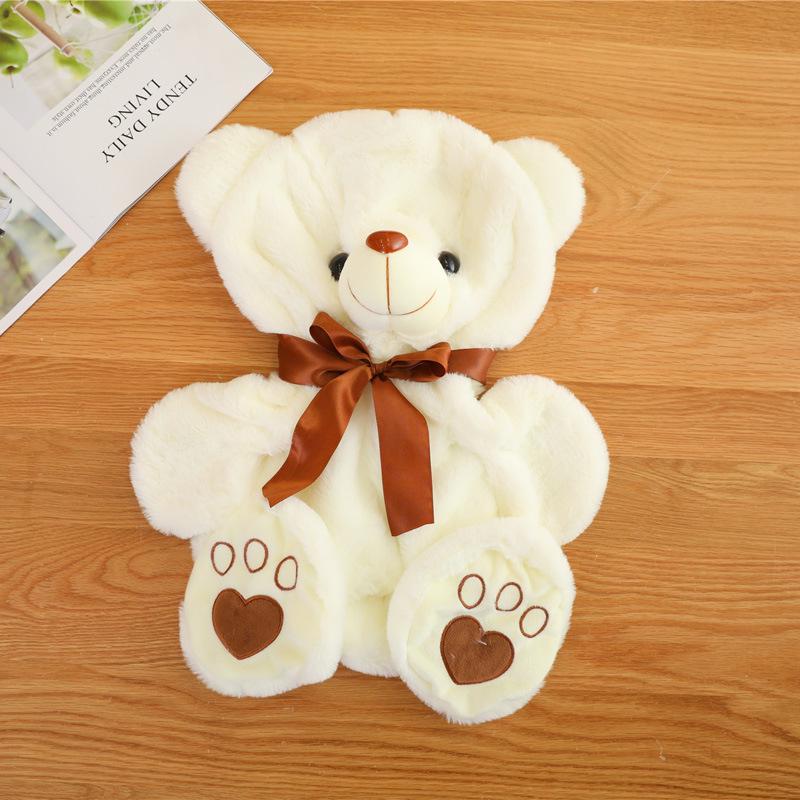 

Cute Semi-Finished Plush Teddy Bear Doll Shell 35cm Unstuffed Shell (0.1kg)