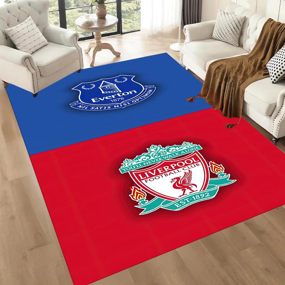 Liverpool Football Club Floor Mat Design For Playrooms Balcony Decorate Room Dormitory Antislip Rug Anime Office Decor Perfect Gift For Womenmen